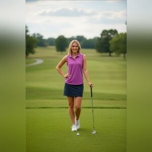 Nike Golf Sleevless Dri Fit Blouse